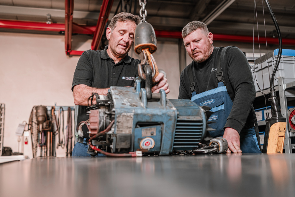 Generalüberholung von DEMAG Kranen, Komponenten und Antriebstechnik